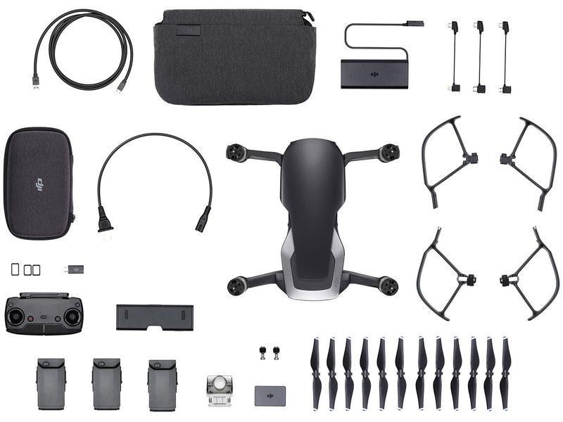 Drone DJI Mavic Air Fly More Combo - Câmera 4K/Ultra HD - Drone